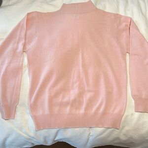 Like new 100% Cashmere Sweater Baby Pink